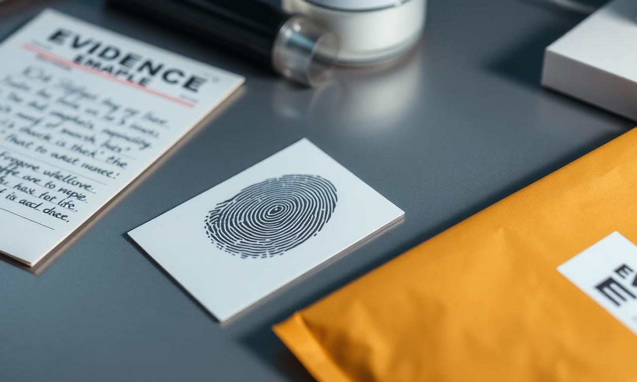 Toma de muestras indubitadas para reconocimiento biométrico